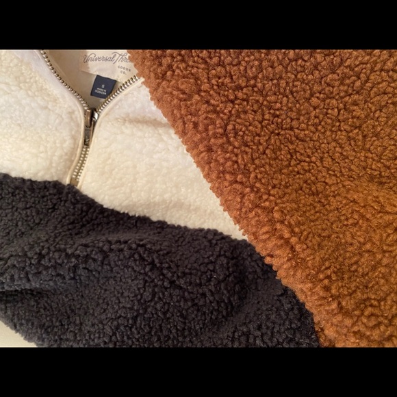 Fuzzy pullover jacket - Picture 3 of 3